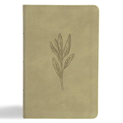 KJV Thinline Bible, Sage Suedesoft Leathertouch by Holman Bible Publishers