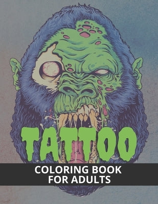Tattoo Coloring Book for Adults: 40 Designs of Sugar Skulls and Roses, Abstract Animals, Women and Many More by World Press, Colorful