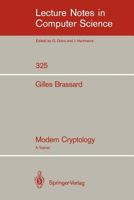 Modern Cryptology by Brassard, Gilles