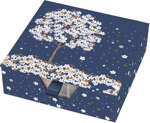 Falling Blossoms Desk Notes by 