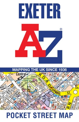 Exeter A-Z Pocket Street Map by Geographers' A-Z Map Co Ltd