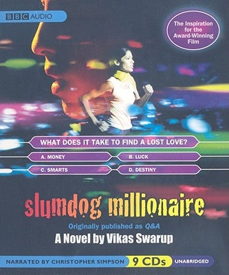 Slumdog Millionaire by Swarup, Vikas