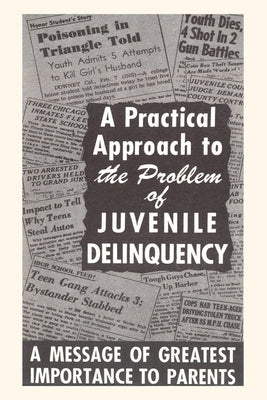 Vintage Journal Juvenile Deliquency Clippings by Found Image Press