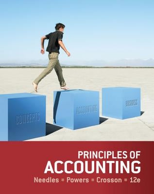 Principles of Accounting by Needles, Belverd E.