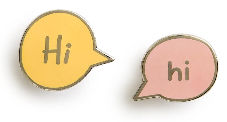 Heartstopper: Boy Meets Boy Enamel Pin Set - Pin Set of 2 by Out of Print