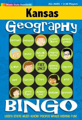 Kansas Geography Bingo by Gallopade International