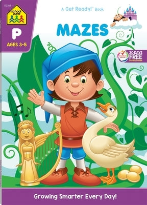 School Zone Mazes Workbook by Zone, School