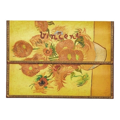 Van Gogh, Sunflowers Document Folder, the Van Gogh Museum Collection by Paperblanks (Embellished Manuscripts Collection) by Paperblanks