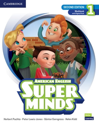 Super Minds Level 1 Workbook with Digital Pack American English by Puchta, Herbert