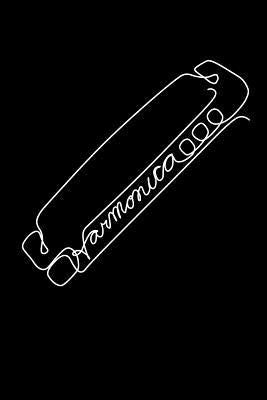 Harmonica: A5 Block kariert - 120 Seiten Karo Notizbuch perfekt für Lieder oder Notenbuch, perfektes Geschenk für für Mundharmoniker Musiker! by Notizbucher, Mundharmonika