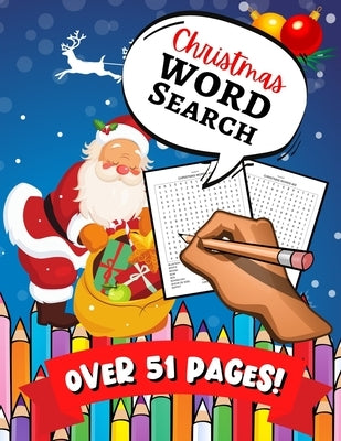 Christmas Word Search: A Fun Learning Activity Game Book For Kids & Toddlers by World Co, Riddle