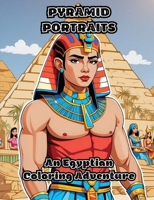 Pyramid Portraits: An Egyptian Coloring Adventure by Colorzen