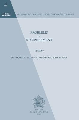 Problems in Decipherment by Bennet, J.
