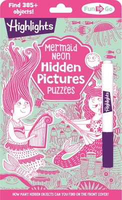 Mermaid Neon Hidden Pictures Puzzles by Highlights