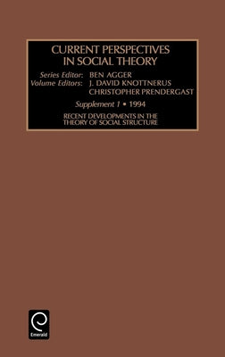 Cur Per Soc Theo S 1 by Agger, Ben