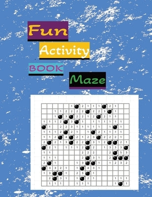 Activity Fun Book For Kids With Autism Ages 6-13 Over 100 Pages of Non Stop Fun: Word Puzzles, Sudoku, Mazes, Cross Words, Word Scramble, Hangman, Kak by Jones, Dawn Unique