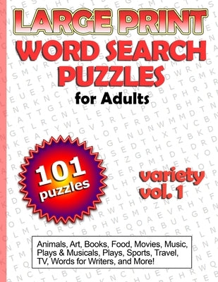 Large Print Word Search Puzzles for Adults by O'Gorman, Suzanne