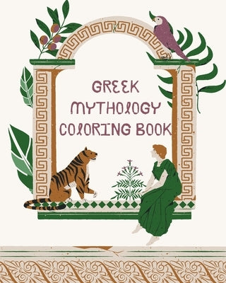 Olympian Dreams: A Greek Mythology Coloring Book: Color the Legends of Ancient Greece by Palette, Vivian