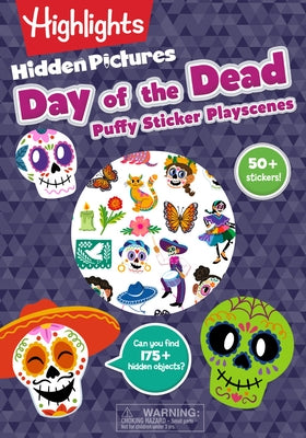 Day of the Dead Hidden Pictures Puffy Sticker Playscenes by Highlights