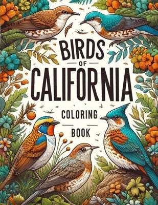 Birds of California Coloring Book by Martin, Jon