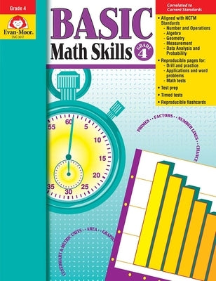 Basic Math Skills Grade 4 by Evan-Moor Corporation