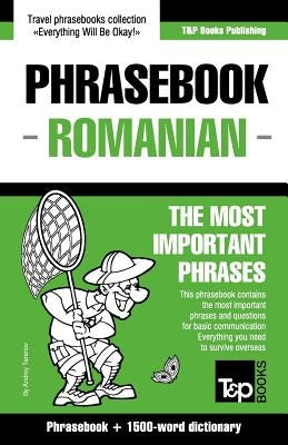 English-Romanian phrasebook and 1500-word dictionary by Taranov, Andrey