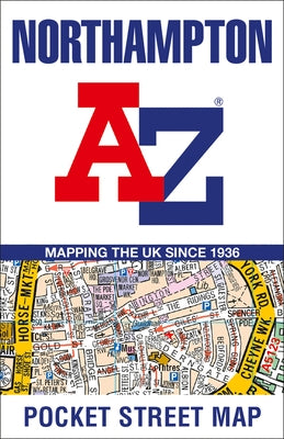 Northampton A-Z Pocket Street Map by A-Z Maps