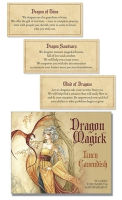 Dragon Magick Affirmation Deck: Strength and Wisdom from the Realm of Dragons by Cavendish, Lucy