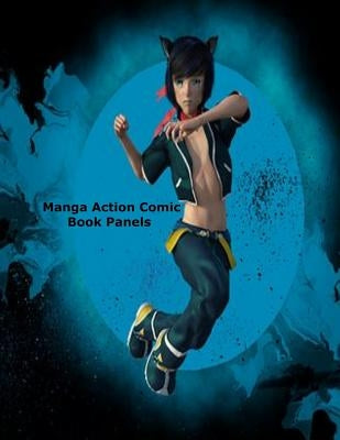 Manga Action Comic Book Panels by Anderson, Melanie Faye