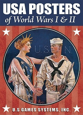 USA Posters of World Wars I & II Poker Deck by U. S. Games Systems