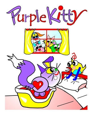 Purple Kitty by Lyndon, Debralee Rooney