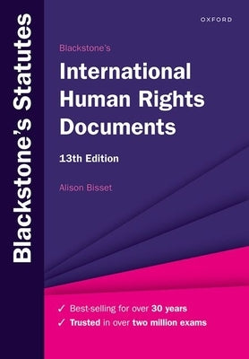 Blackstone's International Human Rights Documents by Bisset, Alison