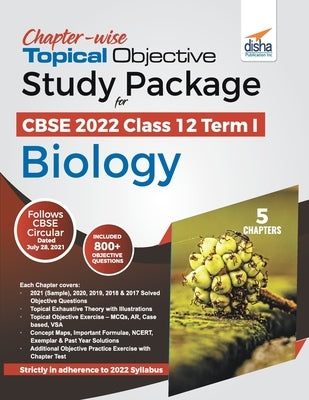 Chapter-wise Topical Objective Study Package for CBSE 2022 Class 12 Term I Biology by Experts, Disha