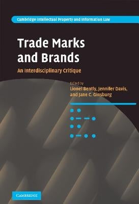 Trade Marks and Brands by Bently, Lionel