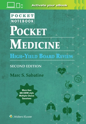 Pocket Medicine High Yield Board Review: Print + eBook with Multimedia by Sabatine, Marc