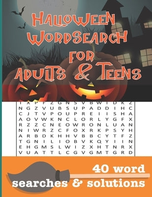 Halloween Wordsearch: For Adults and Teens by Kellie, Warrior