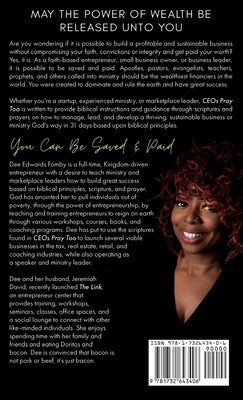 CEOs Pray Too: 31-Days to Building Your Business God's Way by Fomby, Dee