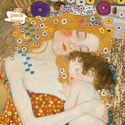 Adult Jigsaw Puzzle Gustav Klimt: Three Ages of Woman: 1000-Piece Jigsaw Puzzles by Flame Tree Studio