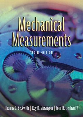 Mechanical Measurements by Beckwith, Thomas