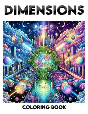 Dimensions coloring book: Nature Inspired Coloring Book: Detailed Wildlife Patterns, Large Size by Duncan Art, Muriel