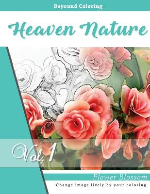 Adult Coloring Book: Flower by Leaves, Banana