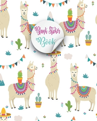 Blank Sticker Book: Lovely Alpaca Cute Llama Blank Sticker Book For Cute Girls Kids, Collecting stickers animals blank sticker books For B by Publication, Llama