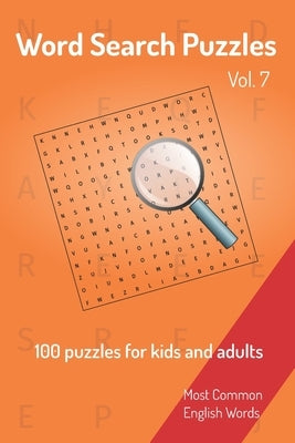 Word Search Puzzles - 100 puzzles for kids and adults: Most Common English Words - Easy to carry - 6x9in - 115 pages - 100 Puzzles and solutions by House, Nicesearchpuzzles