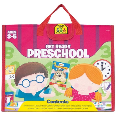 School Zone Get Ready Preschool Learning Playset by Zone, School