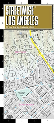 Streetwise Los Angeles Map - Laminated City Center Street Map of Los Angeles, California by Michelin
