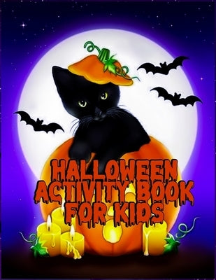 Halloween Activity Book for Kids: Beautiful fall coloring book for 3-8 girls with quality illustration ever by Press House, Masab Coloring