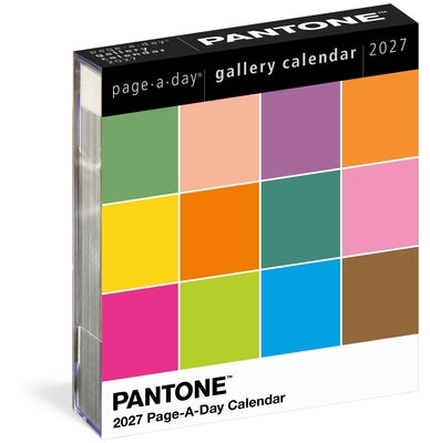 Pantone(tm) Page-A-Day(r) Gallery Calendar 2027 by Pantone