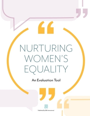 Nurturing Women's Equality: A Church Evaluation Tool by Cbe International