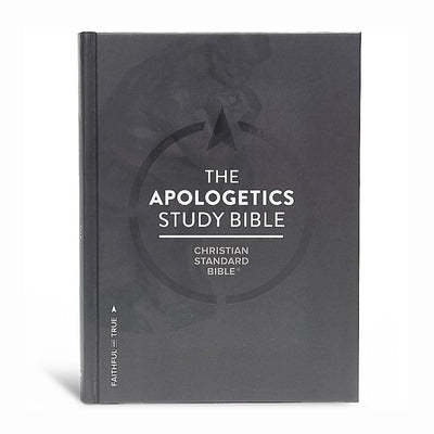 CSB Apologetics Study Bible, Hardcover: Black Letter, Defend Your Faith, Study Notes and Commentary, Ribbon Marker, Sewn Binding, Easy-To-Read Bible S by Csb Bibles by Holman