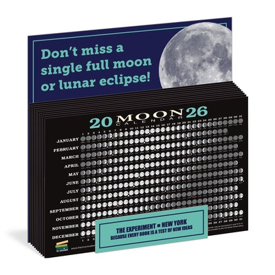 2026 Moon Calendar Card (Display): Lunar Phases, Eclipses, and More! by Long, Kim